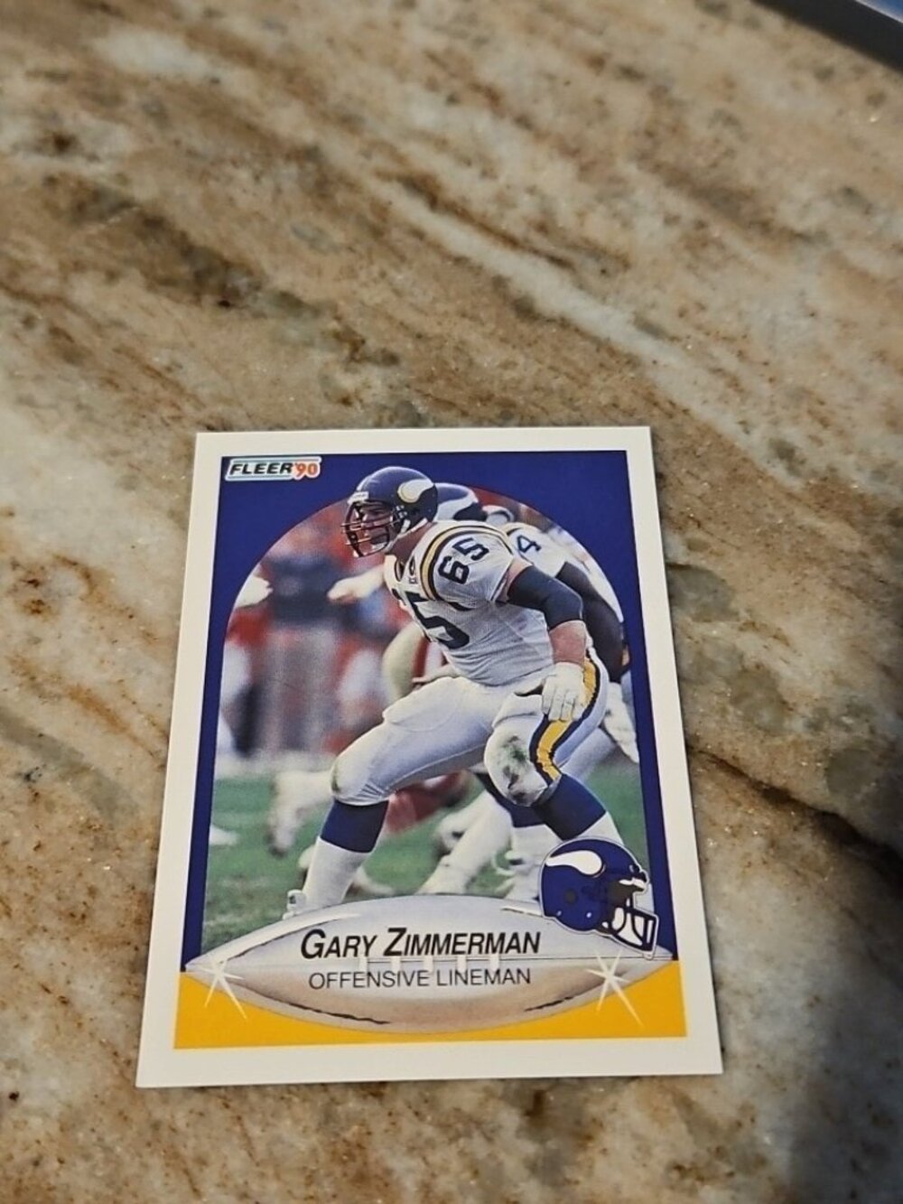 1990 Fleer - Gary Zimmerman #109